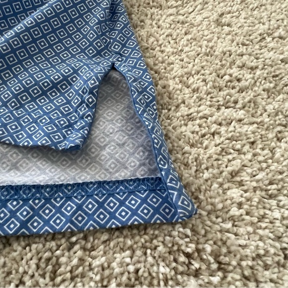 Ralph Lauren XXL Polo Golf Blue Mens Soft Button Collar Dress Casual Shirt - Picture 6 of 8